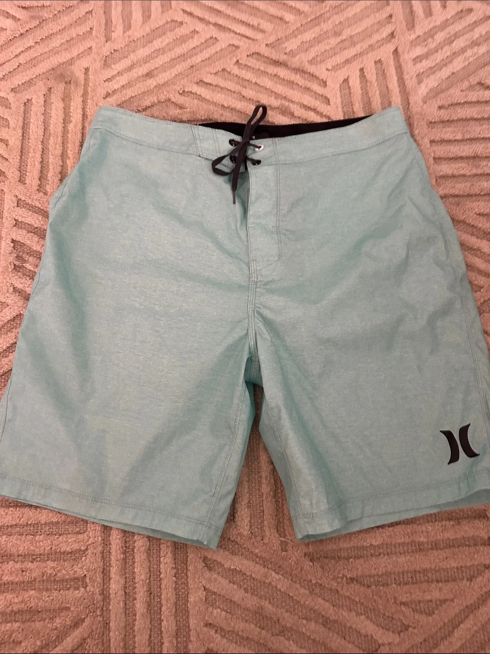 Hurley Men's Light Sea Green Board Shorts